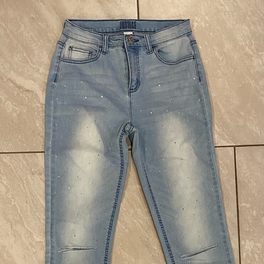 Girl’s size 16 Justice jeans